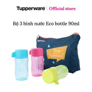 Bộ 3 bình nước Tupperware Eco bottle 90ml