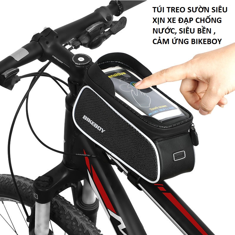 Túi Treo Sườn Xe Đạp Thể Thao Chống Nước Siêu Bền Bikeboy, Phụ Kiện Xe Đạp Cao Cấp CB001