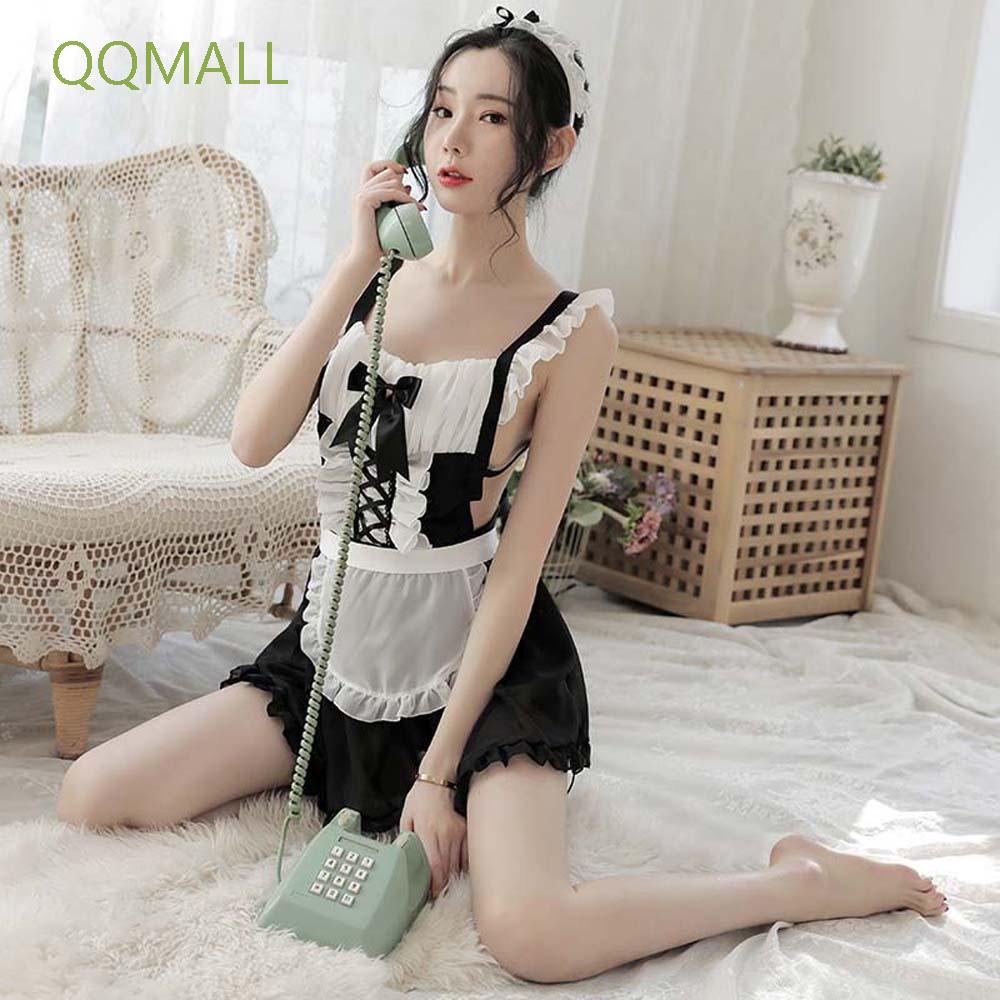 Bộ Đồ Lót Hóa Trang Cô Hầu Gái Phối Ren Nhiều Màu Ngọt Ngào Quyến Rũ Cho Nữ | BigBuy360 - bigbuy360.vn