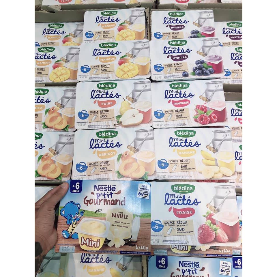 Sữa chua Bledina Pháp 6h*60gram date 2022