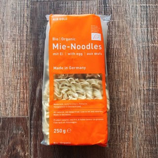 Mì tôm hữu cơ Mie Noodle có trứng date 2021