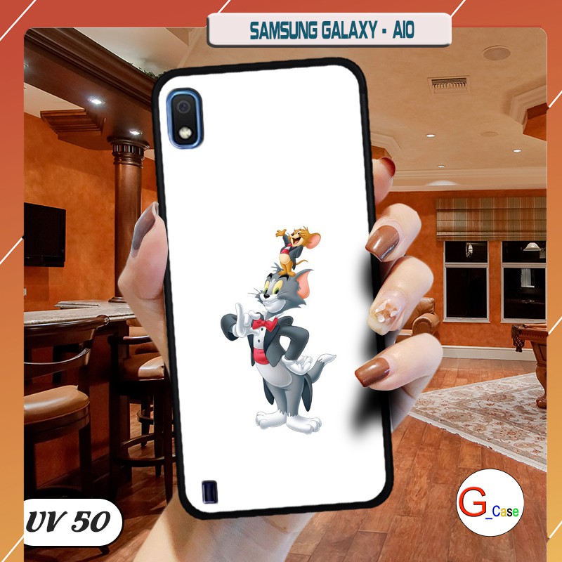 Ốp điện thoại Samsung Galaxy A10 - lưng nhám viền dẻo