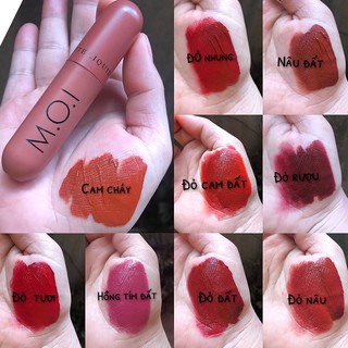 [9 MÀU HOT] SON KEM LÌ handmade cao cấp