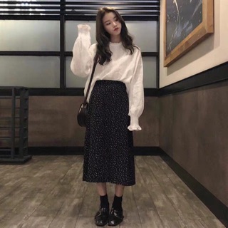 Áo somi trắng