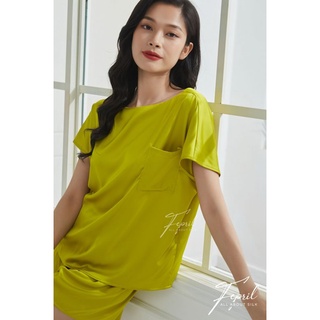 Đồ ngủ mặc nhà Bộ lụa trơn basic FEPRIL Kaftan Set