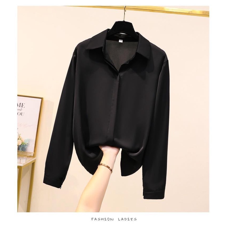Áo Sơ Mi Nữ Công Sở Nhiều Màu Chất Liệu Lụa Mềm Mịn Cao Cấp | BigBuy360 - bigbuy360.vn