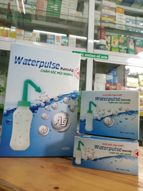 [ CHÍNH HÃNG ] Bình rửa mũi WaterPulse khuyên dùng bởi Viện Nhi TW
