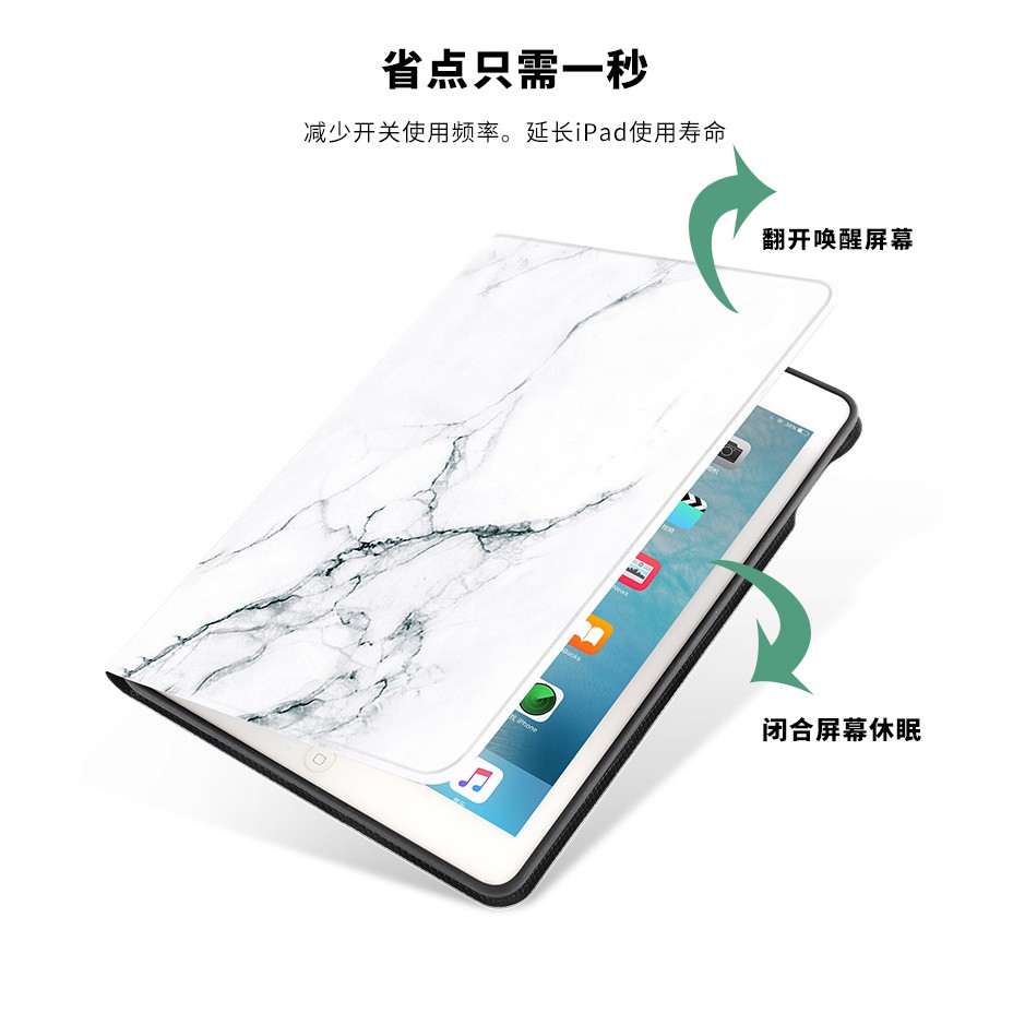 Tablet case with stylus holder  holder for iPad Pro 11 12.9 Inch 2020 2018 iPad 10.2 9.7 2018 2017 Air 10.5 Pro 10.5 iPad leather case