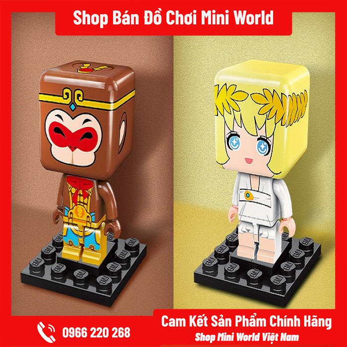 Mô hình Mini World Nhân Vật Bí Ẩn Series 3 [Gửi 1 Hộp Ngẫu Nhiên]