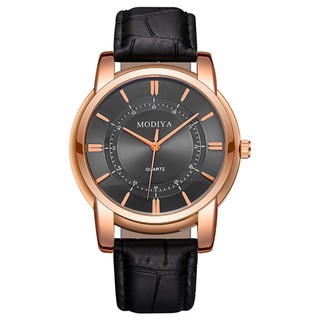 Đồng hồ Nam Modiya M1122 Doanh Nhân 2019 Dây Da PU Cao Cấp