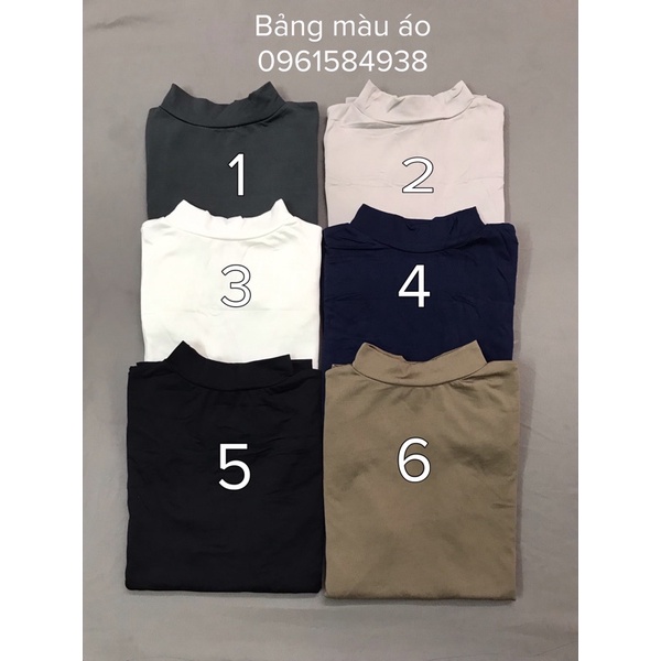 Áo giữ nhiệt nam áo thun nam cổ lọ chuẩn sản xuất theo công nghệ HEATECH nhật siêu chất lượng | BigBuy360 - bigbuy360.vn