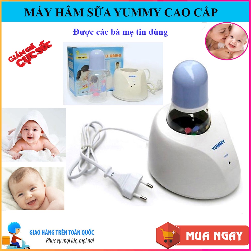 Máy Hâm Sữa, Máy Ủ Sữa Yummy. Giúp Hâm,Ủ Sữa, Làm Nóng Nhanh, Giữ Nhiệt Độ Ổn Định, Không Biến Chất, Đảm Bảo Sức Khỏe.