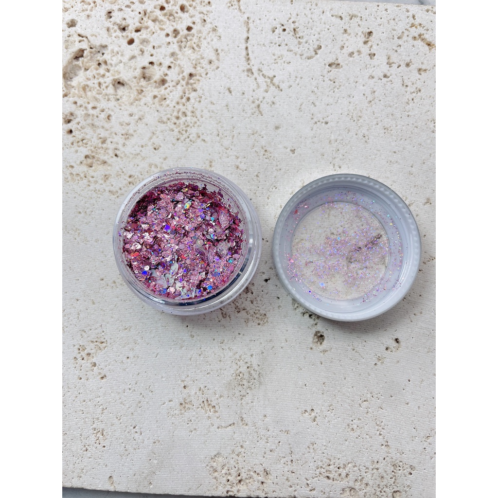 Phụ kiện nhũ xà cừ siêu sáng trang trí nail