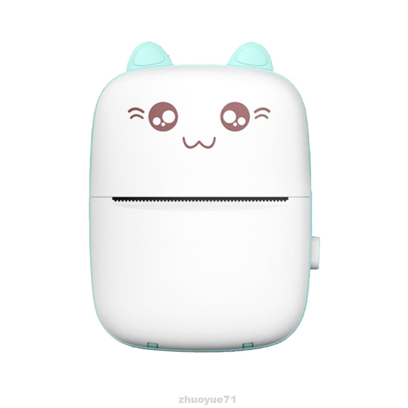 Máy in ảnh không dây mini kết nối bluetooth 200dpi Hd chất lượng cao kèm 1 cuộn giấy in | BigBuy360 - bigbuy360.vn