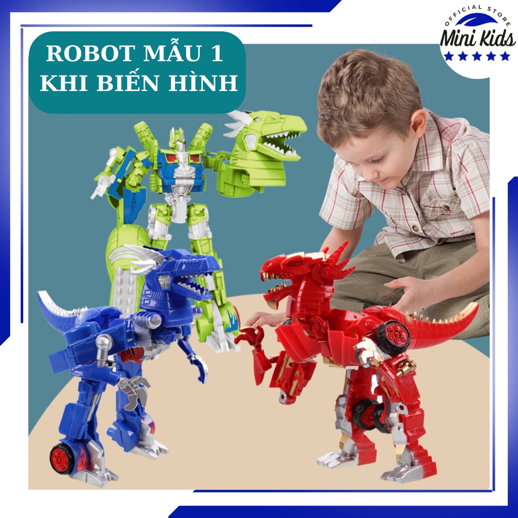 Robot biến hình Khủng Long , Transfomer ,Bumblebee,Optimus , siêu robot, người máy kích thước lớn - Đồ chơi MiniKids