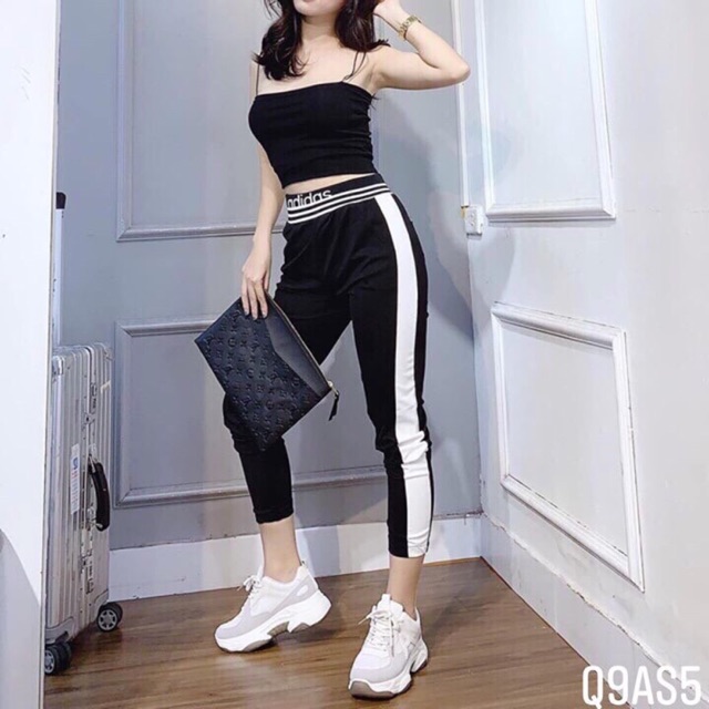 Quần thể thao adidasss sang chảnh chất umi l1 sỉ 95k. Size S M L Xl.