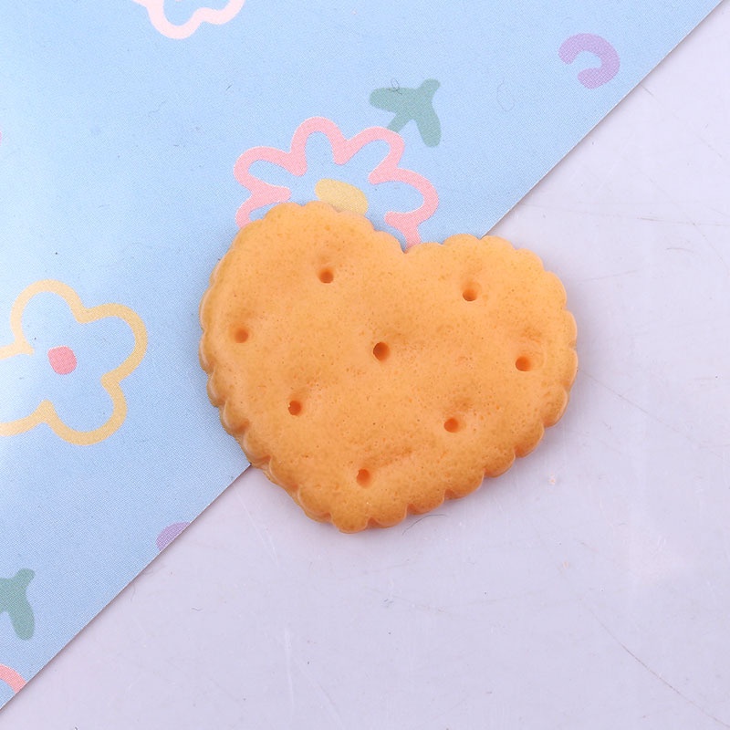 Set 10 Mô Hình Bánh Quy Mini Bằng Nhựa Dùng Trang Trí Giáng Sinh