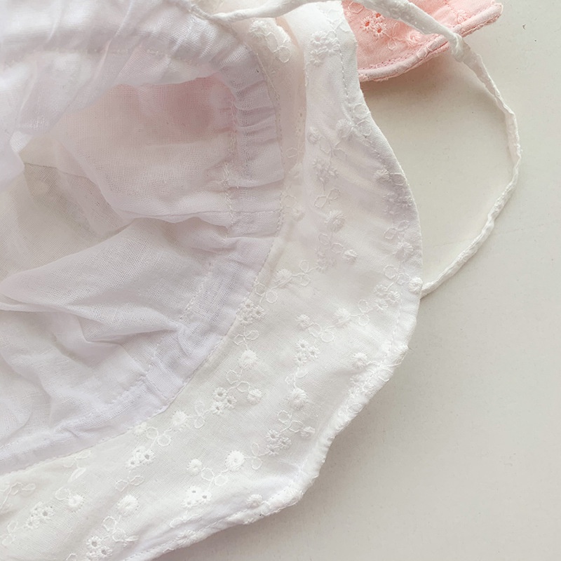 Nón Tai Bèo Công Chúa Bằng Vải Cotton Thời Trang Xuân Hè Cho Bé Gái