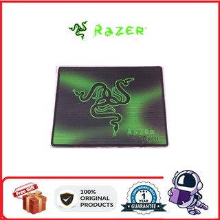 Miếng Lót Chuột razer Màu Đen Đơn Giản Chống Trượt In logo razer