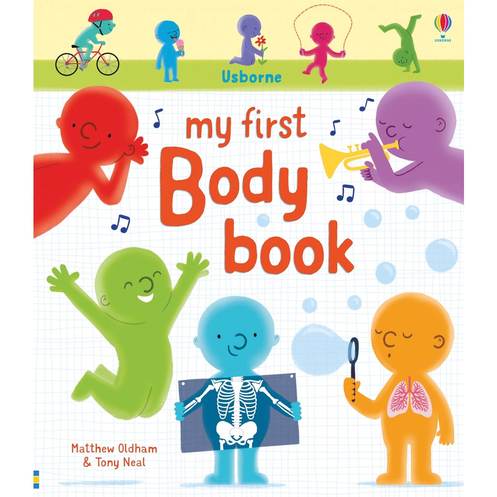 Sách - My First Body Book - tìm hiểu về cơ thể người cho bé từ 3 tuổi