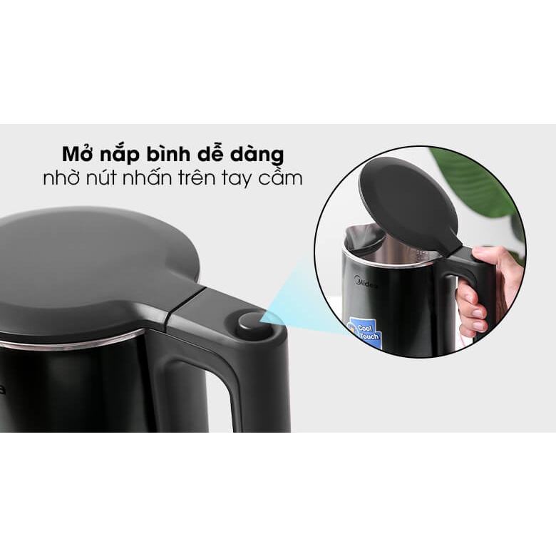 Bình Đun Siêu Tốc Midea MK-317DC