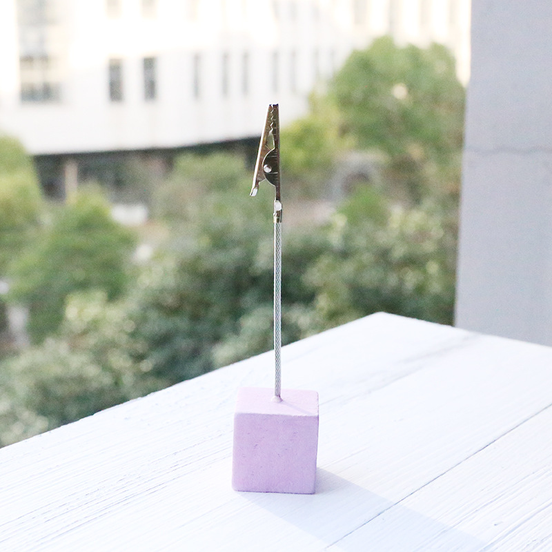 Kẹp Giấy Trang Trí Để Bàn 8 Màu