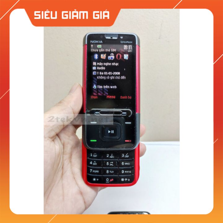 Điện Thoại Nokia 5610 XpressMusic Nắp Trượt Nghe Nhạc Hay Loa To- Bảo Hành tận 12 tháng