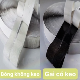 1m Vecrlo may dán rèm, bông gai dán rèm, gai dán rèm có sẵn keo dán HT218