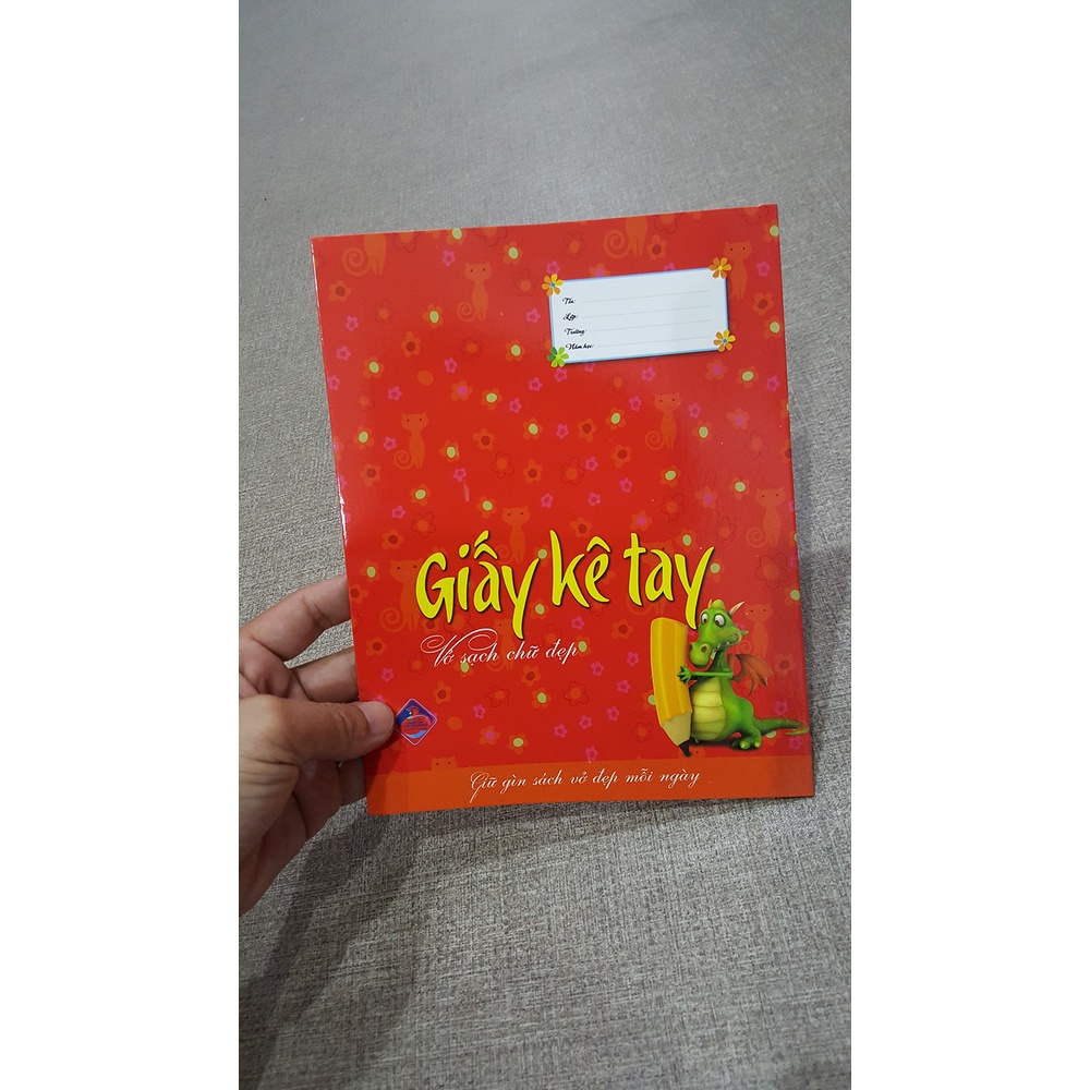 Giấy Kê Tay Tập - Mẫu 6