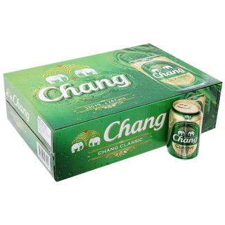 Chang Beer, Bia Thái, Bia Chang 330ml - Hết tai nghe tặng