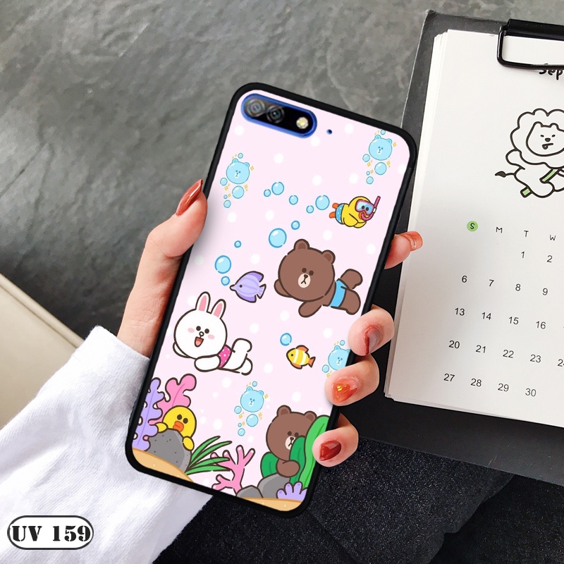 Ốp lưng nhám cho điện thoại HUAWEI Y7 Pro 2018