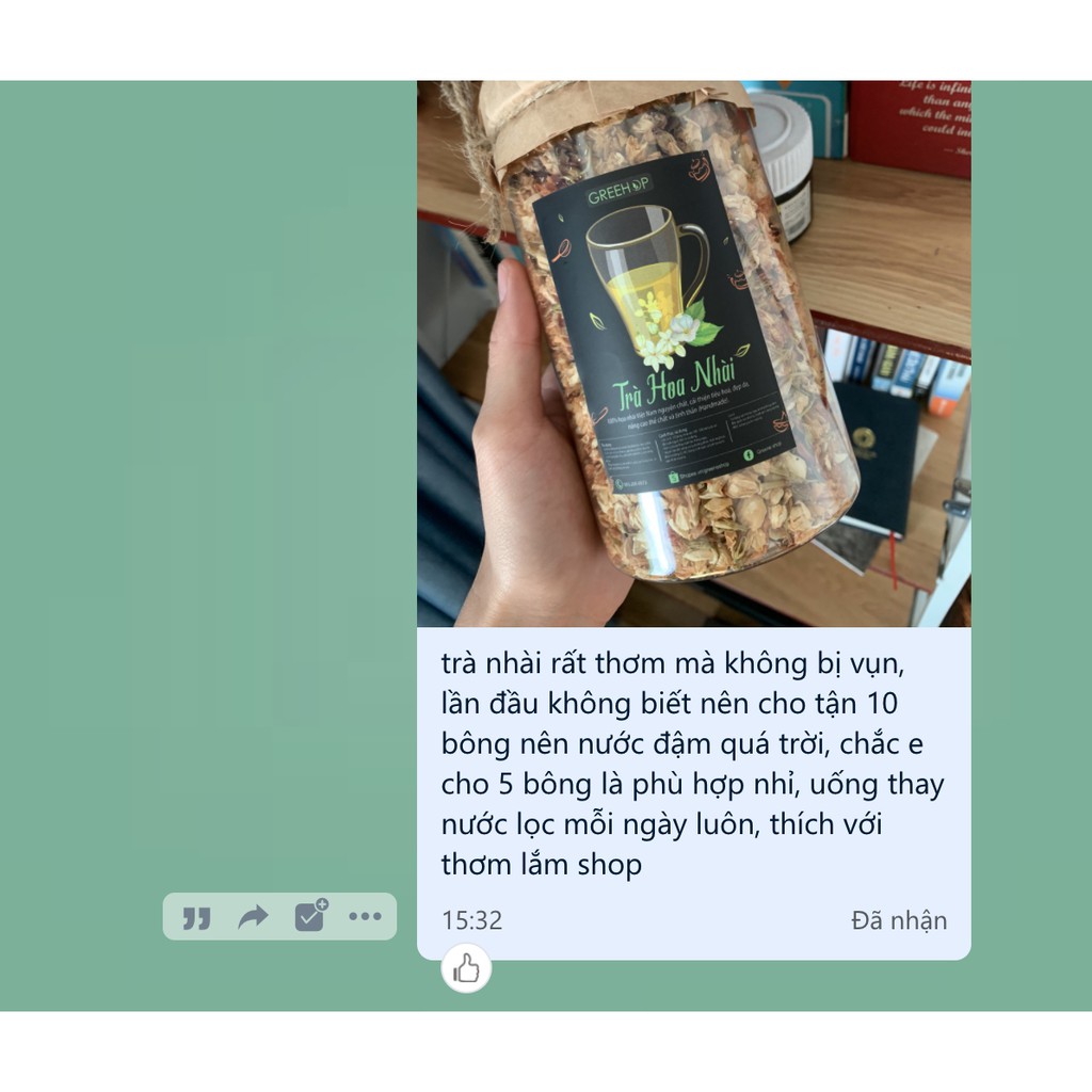Trà hoa ngũ cốc nguyên chất GreeHop chống lão hoá, thanh lọc hỗ trợ giảm cân và tăng cường sức khoẻ