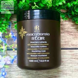 Bộ dầu gội rr line macadamia star siêu mượt tóc 1000mlx2 - ảnh sản phẩm 2