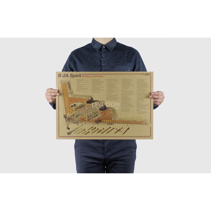 Tranh dán tường trang trí nội thất hình kiến trúc 2A-Spirit 51x36cm