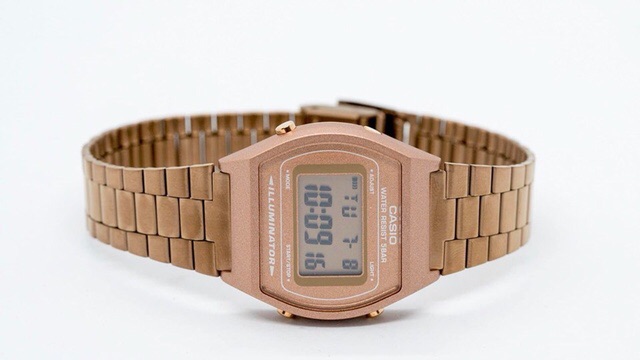 Đồng Hồ nữ B640 Rose Gold Casio