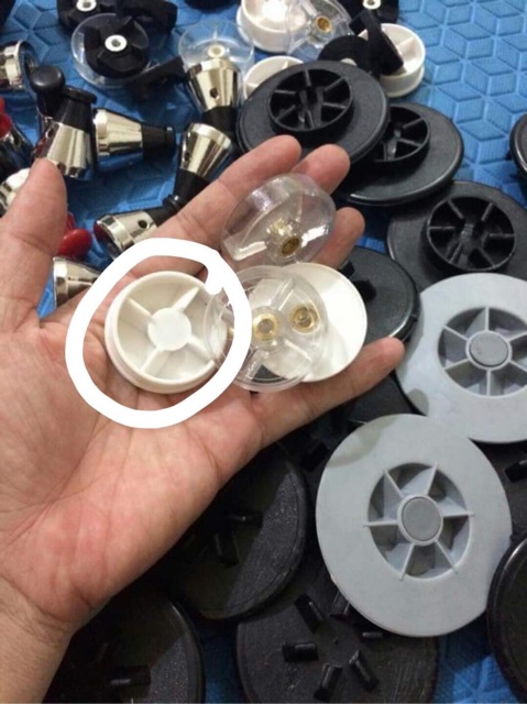 Combo 5 đế trắng đục 5 để trắng trong