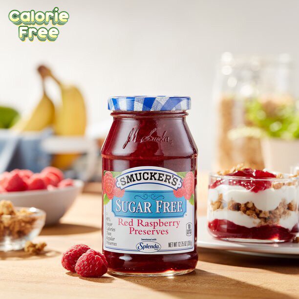 Mứt trái cây KHÔNG ĐƯỜNG ĂN KIÊNG SMUCKER’S 361GR ÍT CALO