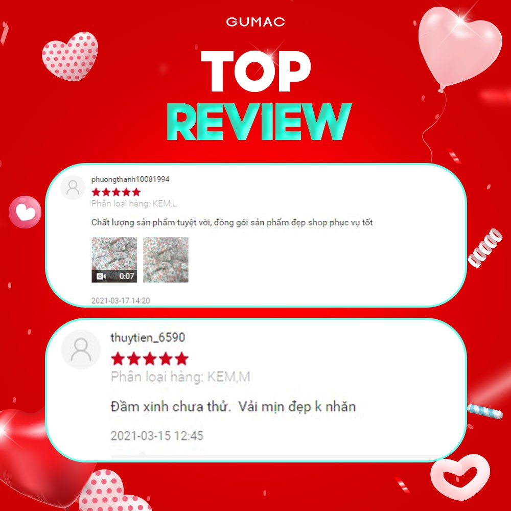 [Mã MABR07062 giảm 8% tối đa 50K đơn từ 249K] Đầm xòe nữ hoa nhí cổ vuông tay dài GUMAC màu kem, đủ size DB3109 | BigBuy360 - bigbuy360.vn