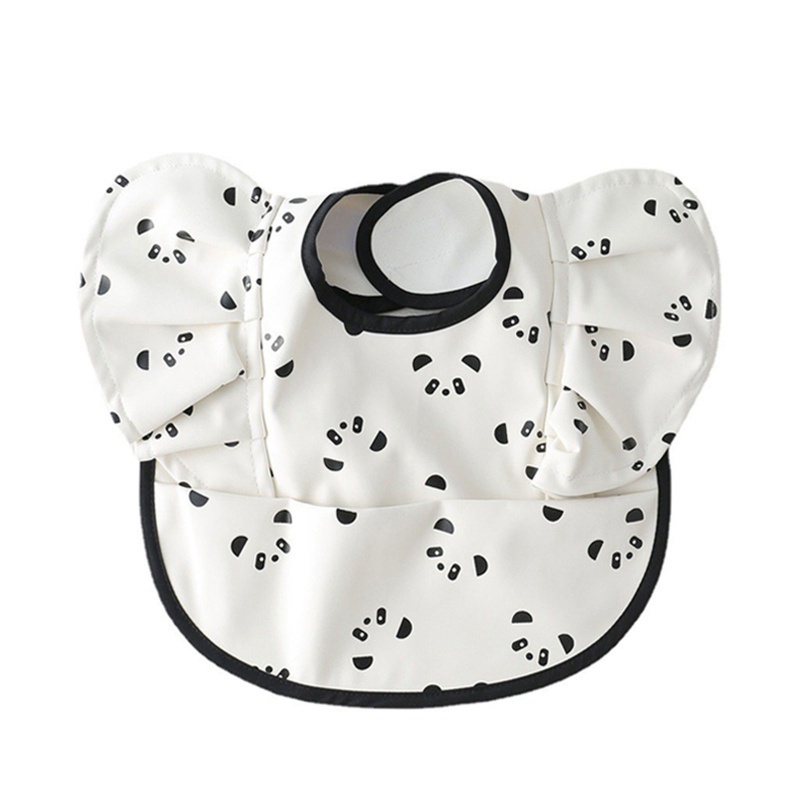 Yếm Ăn Không Tay Chống Thấm Nước Hình Đôi Cánh Cho Bé Sơ Sinh