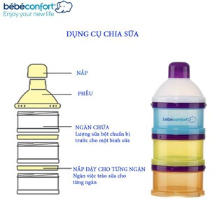 Bộ chia sữa 3 ngăn bebe confort