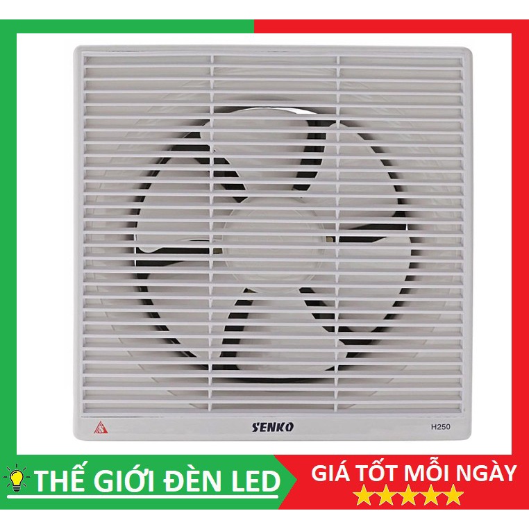 Quạt Hút Thông Gió Quạt Hút Âm Tường Senko H250 40w chính hãng