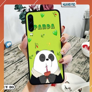 Ốp Huawei P30 - lưng nhám viền dẻo ngộ nghĩnh