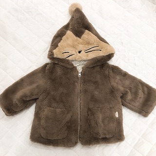 Áo khoác zara lông thỏ