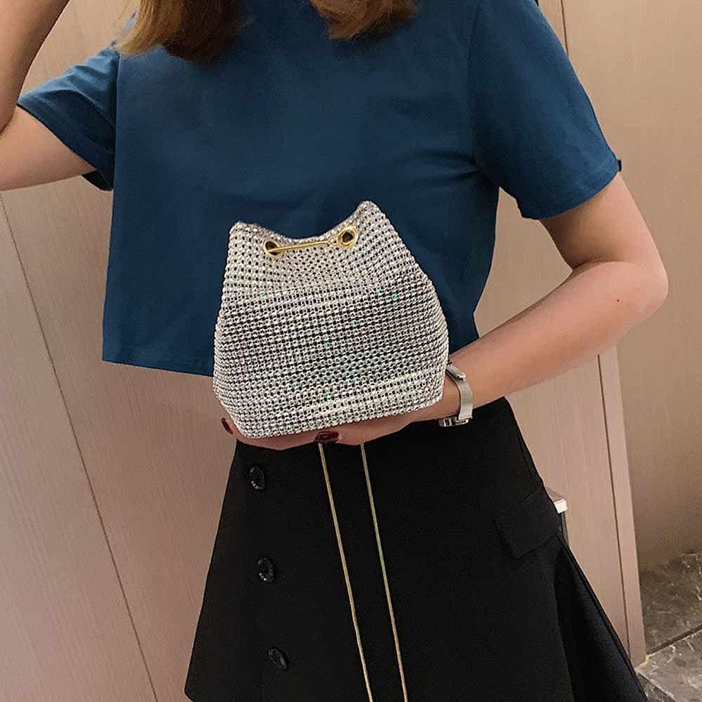 BORAG Túi Đeo Chéo Lấp Lánh Thời Trang Cho Nữ