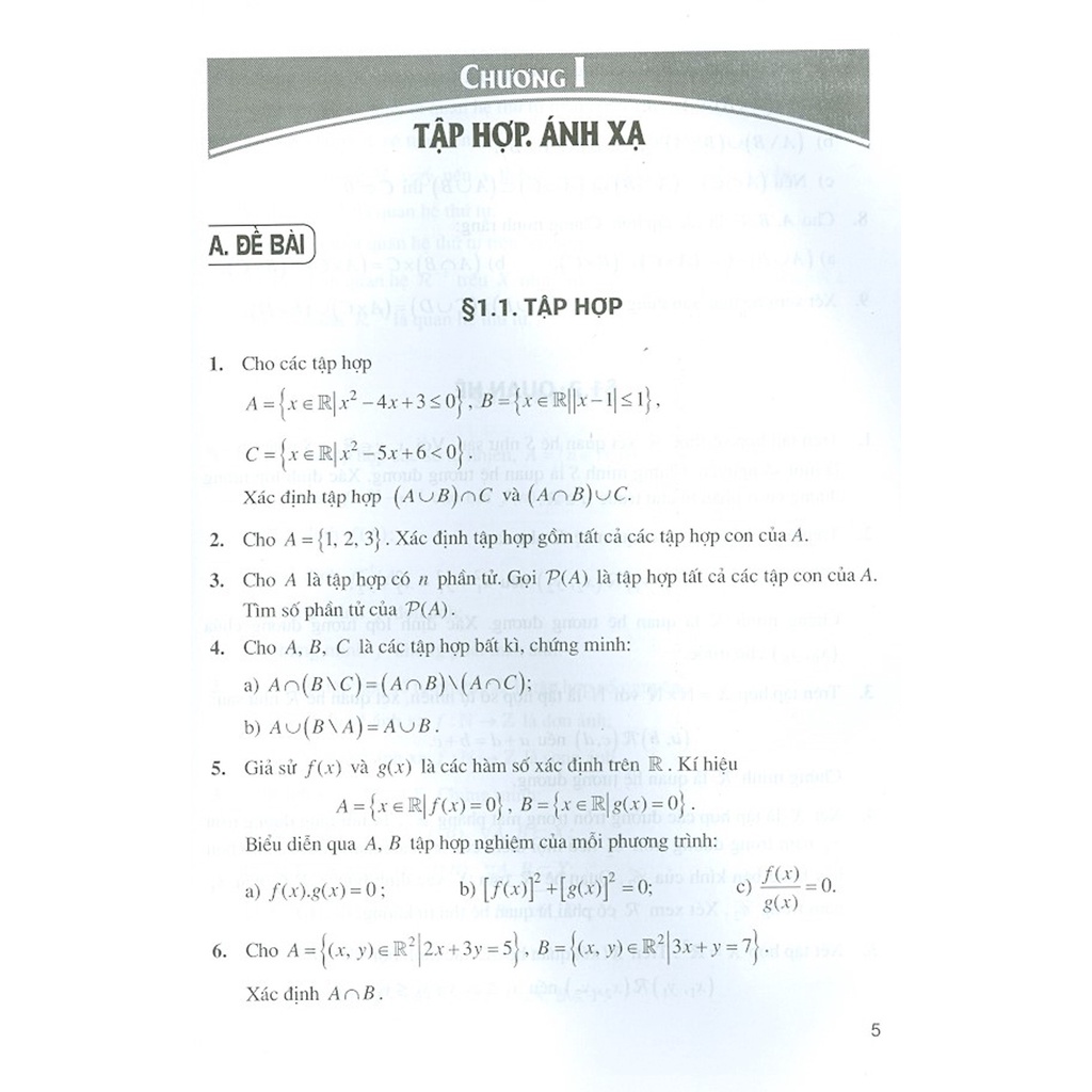 Sách - Bài Tập Toán Cao Cấp Tập 1 - Đại Số Và Hình Học Giải Tích