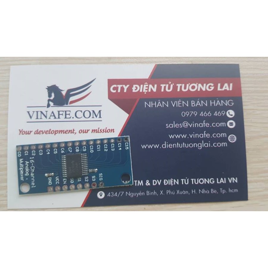 CD74HC4067 16 kênh Multiplexer Analog / Digital