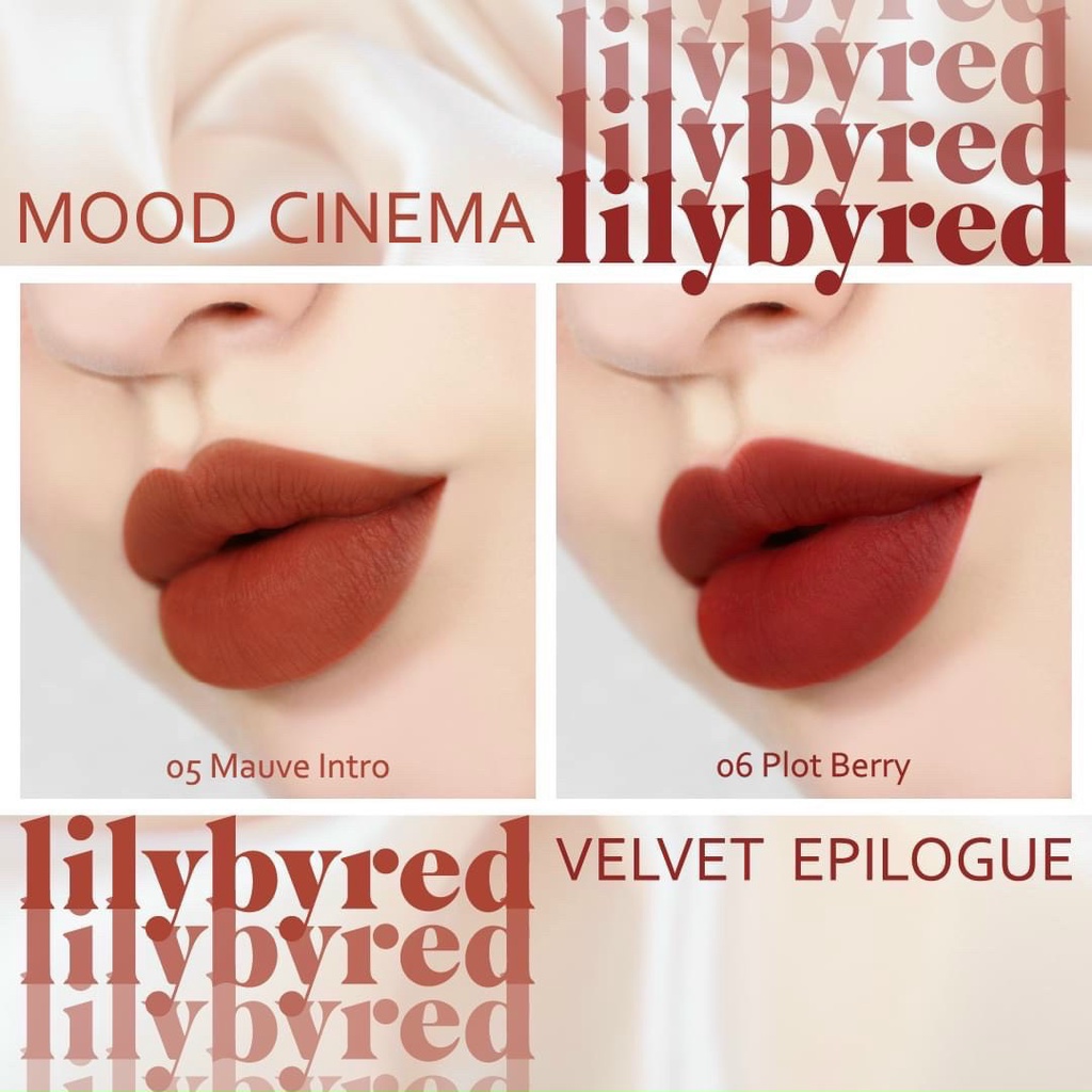 Son Thỏi Lì, Siêu Mịn Lilybyred Mood Cinema Velvet Epilogue.