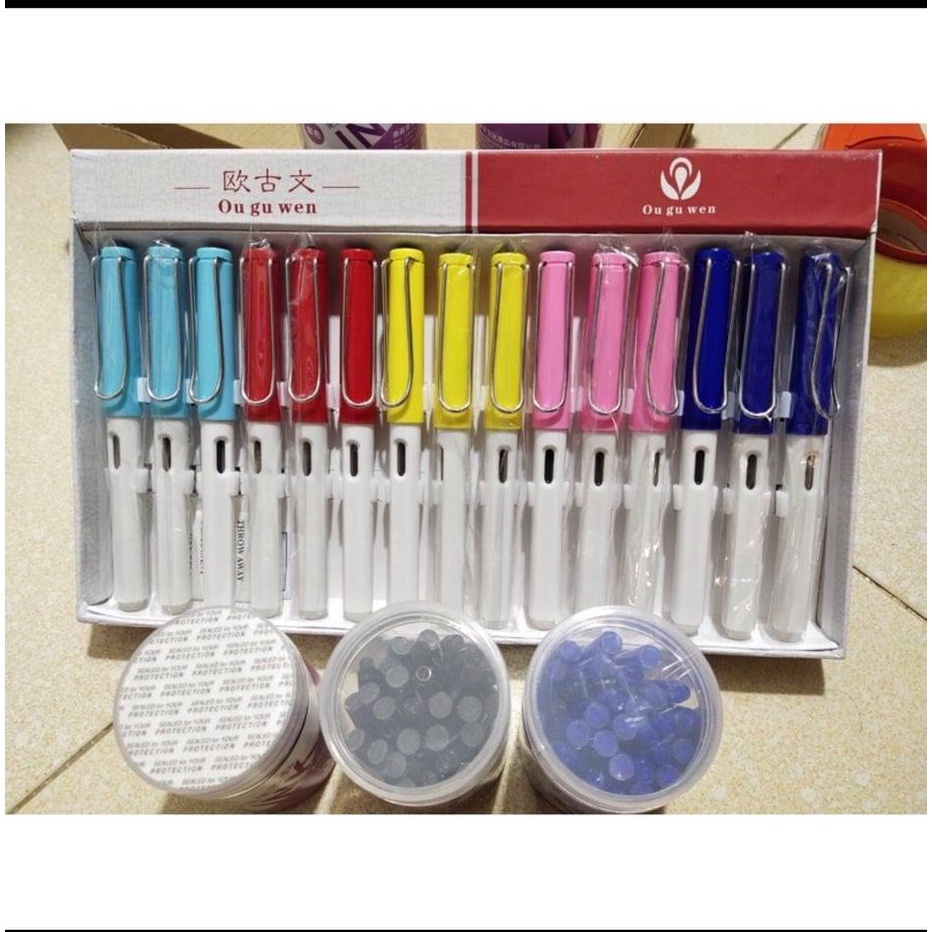 Bút máy xóa được Kèm 1 Ống mực tiện lợi cho bé- Nhiều mẫu _QK5