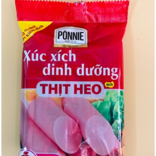 Xúc xích dinh dưỡng thịt heo ponnie gói 175g