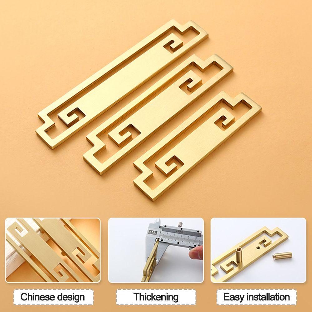 KRNY Tay Nắm Cửa Tủ Bằng Đồng Thau Phong Cách Cổ Điển